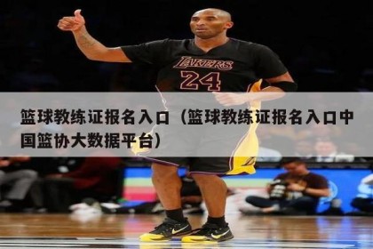 篮球教练证报名入口（篮球教练证报名入口中国篮协大数据平台）